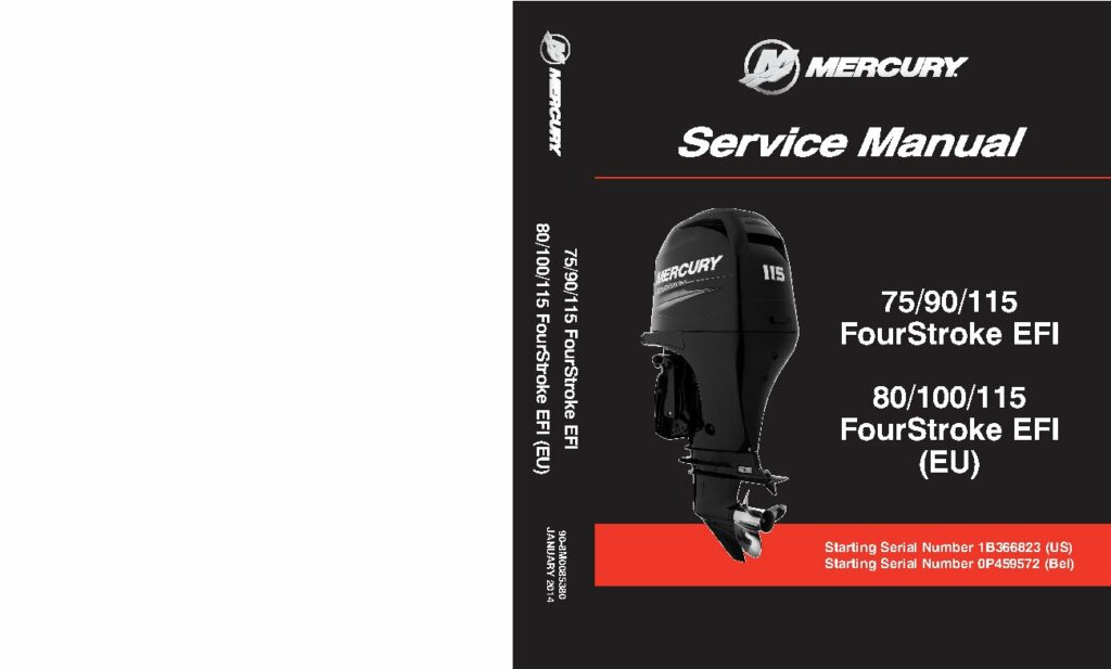 Cover 75 90 115 FourStroke EFI 80 100 115 (EU)