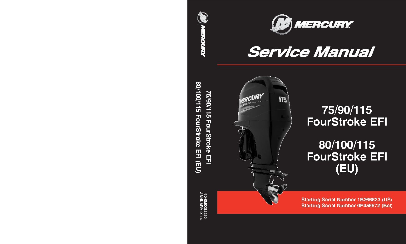 Cover 75 90 115 FourStroke EFI 80 100 115 (EU)