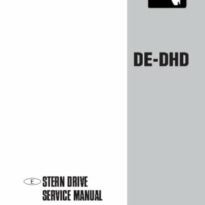 DE-DHD (Std) service manual