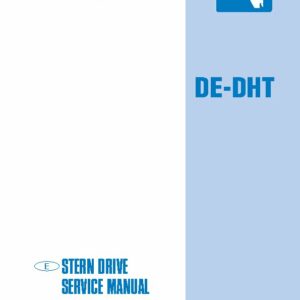 DE-DHT (TRP) service manual