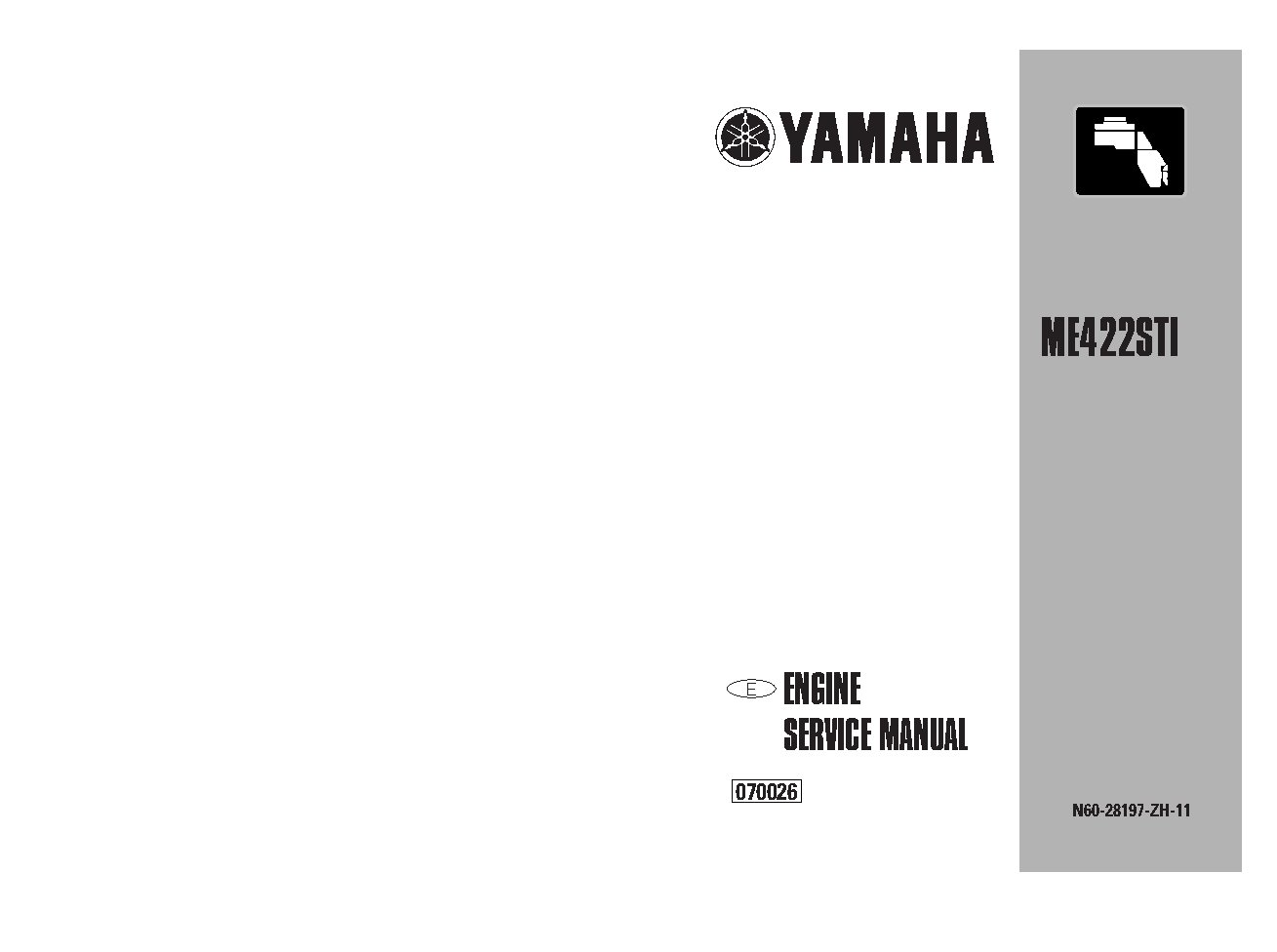 ME422STI service manual