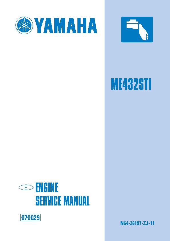 ME432STI service manual