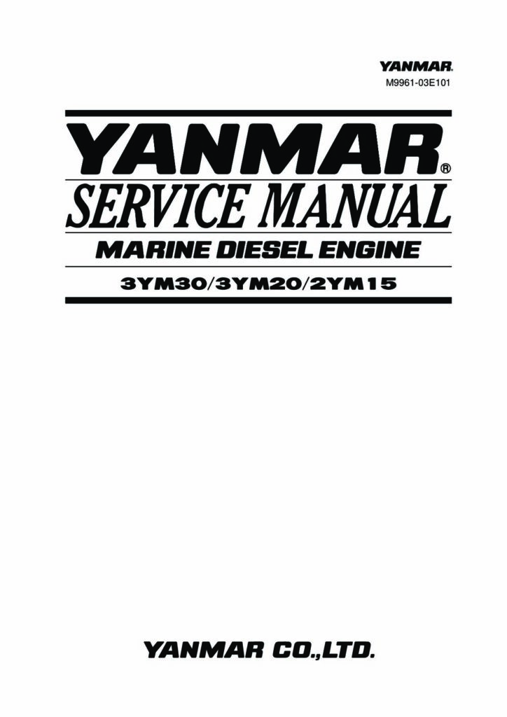 Service Manuel 2YM15 3YM20 3YM30