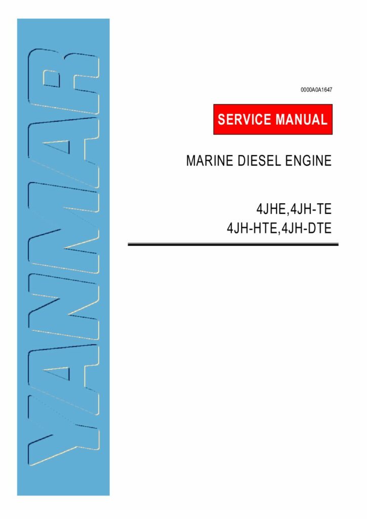Service Manuel 4JHE TE HTE DTE