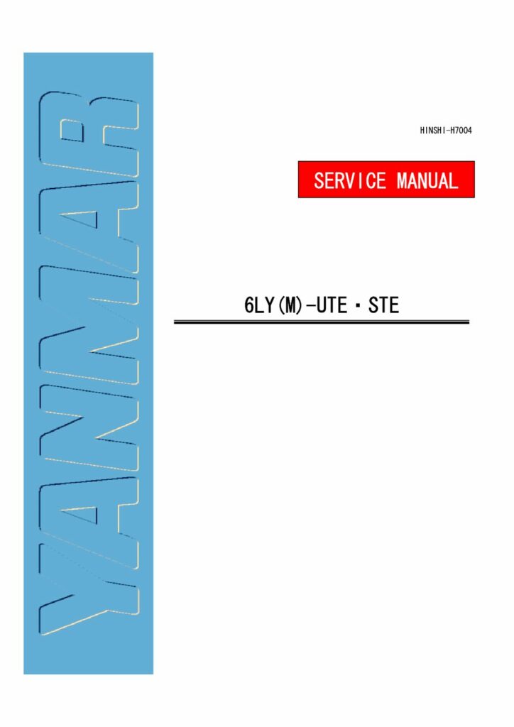 Service Manuel 6LY UTE STE