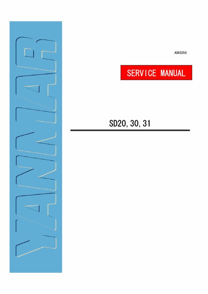 Service Manuel SD20 SD30